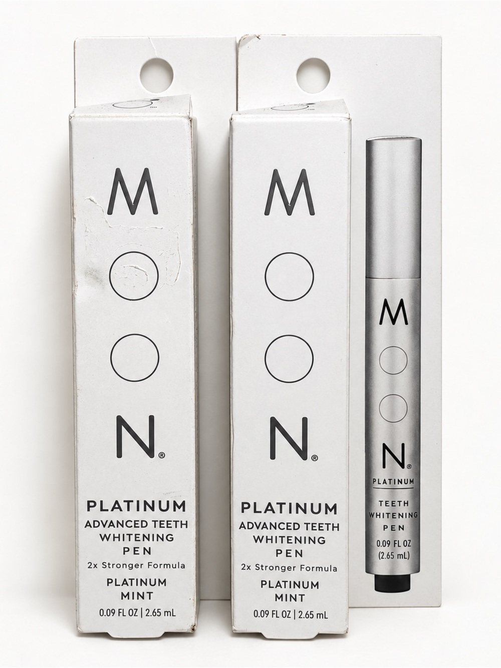 MOON Platinum Teeth Whitening Pens Set of 2 — New | Retail $69.98